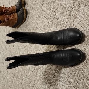 Ariat Black Heeled Boots